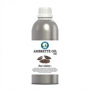 Export Grade 1KG Ambrette <b>Seed</b> Essential Oil Bulk Supply Abelmoschus Moschatus Steam Distilled - For Aromatherapy Blends - India - Product Image 1
