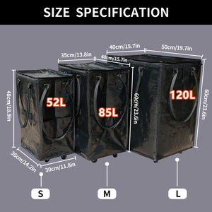 Reusable Grocery <strong>Bag</strong> Zipper <strong>Handled</strong> Custom Patterns Foldable Rolling Tote Shopping Trolley Shopping <strong>Bag</strong> with Wheels - Product Image 5