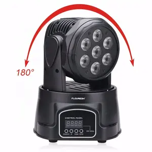 LED Stage Moving Head Light Colorful Good Feedback 7*10W RGBW 4in1