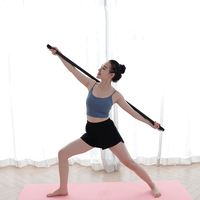 Bâton de yoga portable avec logo personnalisé, équipement de fitness, vente en gros
