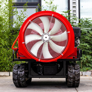 Pulvérisateur télécommandé sur chenilles multifonctionnel pour vergers et fermes, couleur rouge - Product Image 3