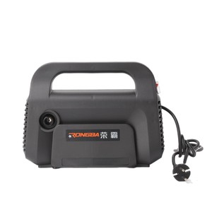Pompe à eau électrique en plastique noir, lave-auto portable avec cordon d'alimentation - Product Image 1