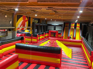 Lớn Inflatable công viên chủ đề ngoài trời các chướng ngại vật trò chơi Inflatable lâu đài bouncy Inflatable vui vẻ thành phố sân chơi để bán - Product Image 2