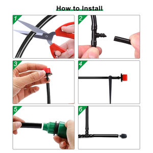 Nuovo automatico sprinkler acqua giardino tubo di <span class=keywords><strong>irrigazione</strong></span> <span class=keywords><strong>a</strong></span> <span class=keywords><strong>goccia</strong></span> sistema di controllo intelligente - Product Image 4