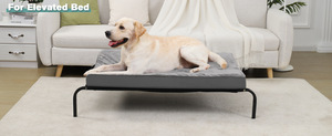 YOBO lujosa impermeable lavable para dormir extraíble ortopédico Reversible perrera estera de lujo jaula para perros jaula cama para mascotas - Product Image 2