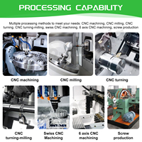 Service d'usinage CNC professionnel, pièces complexes en alliage d'aluminium sur mesure, usinage par tournage et fraisage, instruments médicaux et chirurgicaux, finition polie