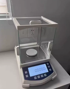 G * 0.001g * सटीक इलेक्ट्रॉनिक प्रयोगशाला संतुलन के लिए डिजिटल विश्लेषणात्मक वजन पैमाने का समर्थन किया - Product Image 5