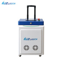 Mesin pembersih Laser pulsa 300W 500w 1000W, cetakan pembersih perbaikan mobil penghilang karat