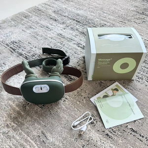 Lightweight Finger-Pressure <strong>Neck</strong> &amp; <strong>Shoulder</strong> <strong>Massager</strong> with Hot Compress Portable Deep Kneading for Back, Waist &amp; Leg Relaxation - Product Image 1