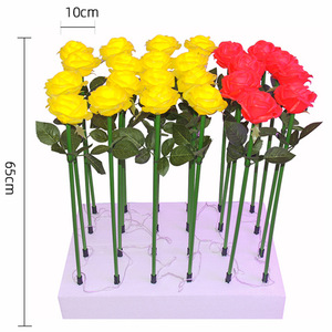 Pelouse extérieure fleur lampe voie décor de noël jardin <span class=keywords><strong>salle</strong></span> de <span class=keywords><strong>mariage</strong></span> alimenté Rose lumière étanche - Product Image 6