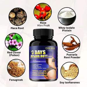 קפסולות להגדלת ישבן וירכיים, הרמת ישבן ושיפור חזה, תוסף תזונה לעלייה במשקל, מותג פרטי - Product Image 4