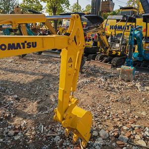 Mini excavadora Komatsu usada de alta calidad, venta de precio bajo, caja de cambios de buen estado de segunda mano, núcleo de rodamiento que incluye motor - Product Image 5