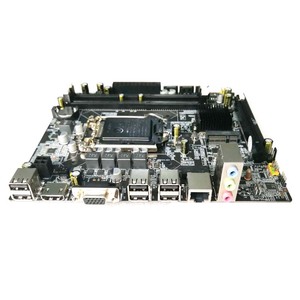 มาเธอร์บอร์ดคอมพิวเตอร์ H55 <span class=keywords><strong>H110</strong></span> H610 H81มาเธอร์บอร์ด H61 DDR3รองรับ DDR4เมนบอร์ดเดสก์ท็อป - Product Image 1