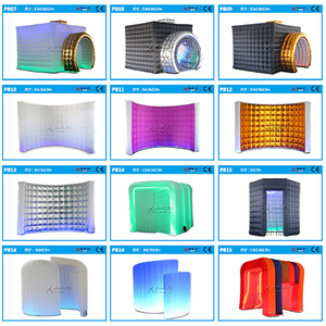 Cabina <span class=keywords><strong>de</strong></span> Fotos Inflable Portátil 360, Carpa <span class=keywords><strong>de</strong></span> Fondo Inflable en Forma <span class=keywords><strong>de</strong></span> <span class=keywords><strong>Cubo</strong></span>, Cabina <span class=keywords><strong>de</strong></span> Fotos con Domo Dorado para Bodas y Eventos - Product Image 4