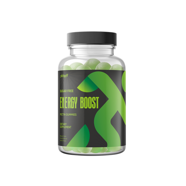 Sugar-Free Pectin Gummies for Adults Men Candy Gummy Energy Boosting Sports Nutrition Supplement for Workouts and Exercise