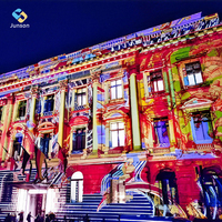 Système de projection murale holographique et de projecteur, cartographie vidéo 3D sur les bâtiments