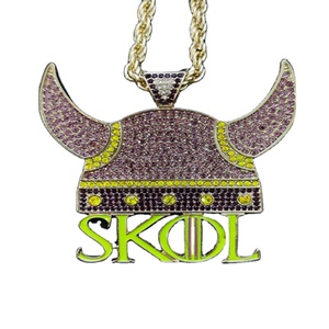 MINNESOTA VIKINGS grand pendentif breloque chaîne collier personnalisé bijoux de mode colliers fans cadeau - Product Image 2