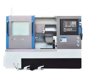 TCK46 TCK52 Máy Tiện Cnc 45 Độ Máy Tiện Kim Loại Giường Nghiêng Máy Cnc 3 Trục Trung Tâm Xoay Giường Nghiêng STC50