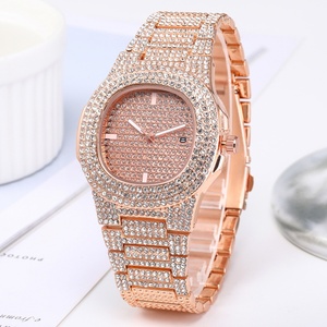 Reloj <span class=keywords><strong>de</strong></span> Cuarzo Starry Water para Mujer, Calendario Completo, Correa <span class=keywords><strong>de</strong></span> Acero, Esfera Grande con Incrustaciones - Product Image 2