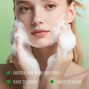 KORMESIC Marque Privée OEM 100g Nettoyant Visage Anti-Acné à l'Acide Salicylique et à l'Huile d'Arbre à Thé, Éclaircissant, Équilibrant le Sébum, Mousse Riche - Product Image 5