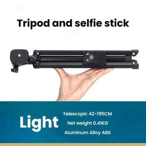 <span class=keywords><strong>Palo</strong></span> <span class=keywords><strong>de</strong></span> <span class=keywords><strong>Selfie</strong></span> portátil <span class=keywords><strong>de</strong></span> 16,5 a 77 pulgadas plegable 3 en 1 agarre extensible <span class=keywords><strong>palo</strong></span> <span class=keywords><strong>de</strong></span> tiro para teléfono soporte <span class=keywords><strong>de</strong></span> trípode con Control remoto BT - Product Image 6
