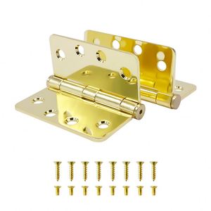 Mini Charnière de Porte Automatique à Ressort, Quincaillerie Métallique Auto-Fermante pour Armoires et Placards, Idéale pour Salle de Bain - Product Image 6