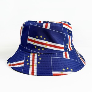 Casquette de pêcheur personnalisée pour supporters du <span class=keywords><strong>Cap</strong></span>-<span class=keywords><strong>Vert</strong></span>, événements sportifs mondiaux, drapeau, équipe de football africaine, souvenir de coupe, casquette de club de football, chapeau bob - Product Image 1