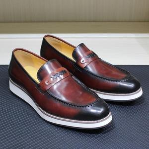 Nuevos Zapatos de Vestir y Oxford de Cuero para Hombre, Talla Grande, a la Moda, Suaves y Cómodos, con Aumento de Altura, 2026 - Product Image 1