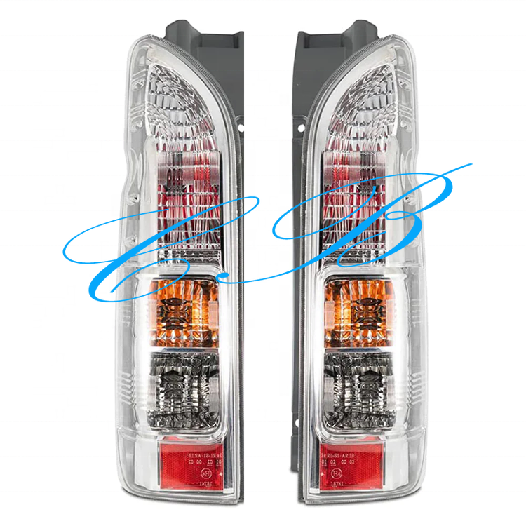 Crystal Clear Tail Lamp for Hiace Van KDH200 2005-2018 Super GL