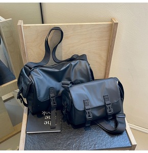 Wholesale Unisex Oxford Cloth Messenger <b>Bag</b> Crossbody Shoulder Waterproof Summer Durable Lightweight with Cover Closure - Product Image 2