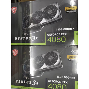 Usado <span class=keywords><strong>MSI</strong></span> <span class=keywords><strong>GeForce</strong></span> <span class=keywords><strong>RTX</strong></span> <span class=keywords><strong>4080</strong></span> 16GB <span class=keywords><strong>VENTUS</strong></span> 3X OC GAMING tarjeta gráfica con 16G GDDR6X memoria compatible con Intel Core I7 I9 - Product Image 1