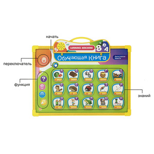 Vẽ và viết Đồ chơi Máy HọC TiếNg Nga và tiếng Anh điểm âm thanh trẻ em viết máy tính bảng - Product Image 4