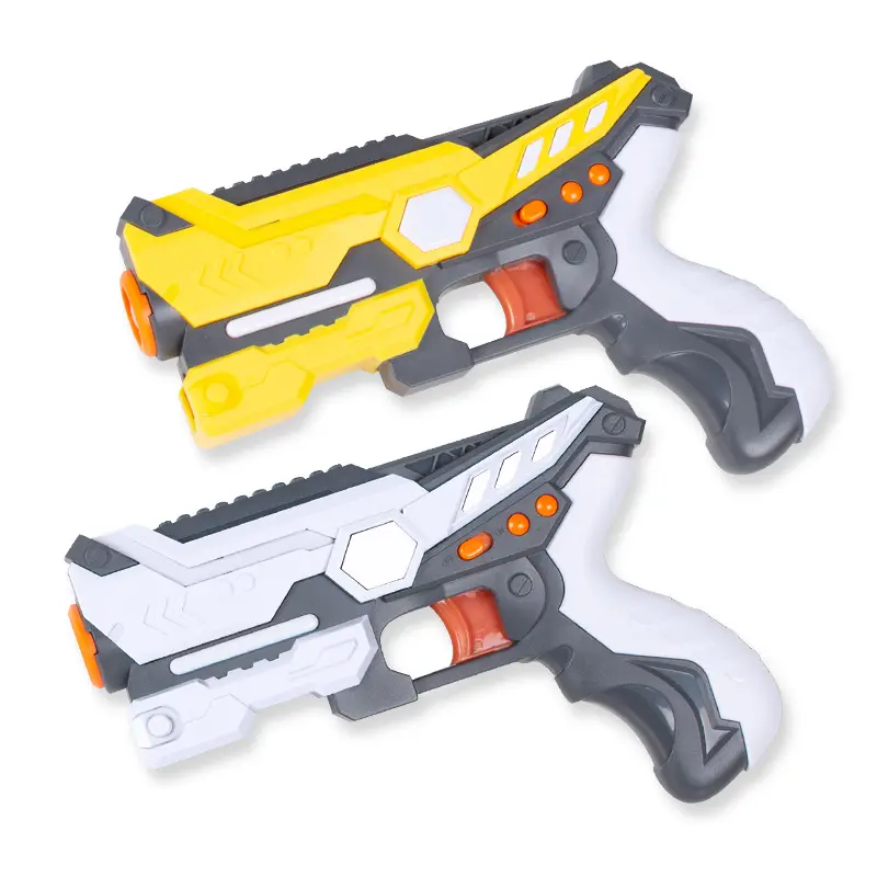 2023 new Kids electric shooting game set space blaster battle infrared laser tag gun toys