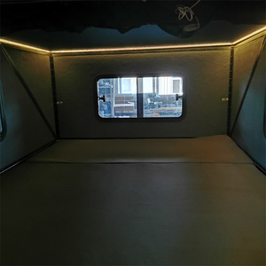 2024 nuovo <span class=keywords><strong>camion</strong></span> da viaggio fuoristrada <span class=keywords><strong>4x4</strong></span> Pick Up <span class=keywords><strong>Camper</strong></span> in alluminio da campeggio all'aperto per Tacoma Jeep Ford - Product Image 5