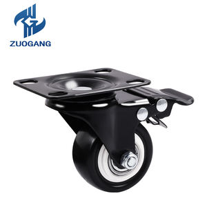 1,<span class=keywords><strong>5</strong></span> <span class=keywords><strong>2</strong></span> <span class=keywords><strong>2</strong></span>,<span class=keywords><strong>5</strong></span> 3 4 <span class=keywords><strong>5</strong></span>-Zoll-Hochleistungsrolle mit Bremse, Verriegelung rolle mit geräuschlosem 360-Grad-PVC-Rad, Lenk rolle - Product Image 6