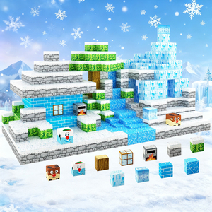 Jouets de construction magnétiques éducatifs STEM <span class=keywords><strong>pour</strong></span> enfants de 3 à 8 ans, jeux d'apprentissage créatifs <span class=keywords><strong>pour</strong></span> tout-petits, cadeaux de Noël et d'anniversaire - Product Image 5