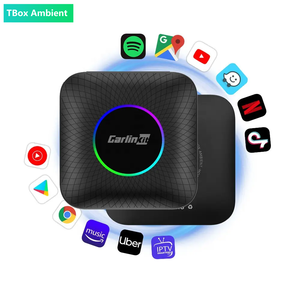 Tbox อะแดปเตอร์ <span class=keywords><strong>CarPlay</strong></span> แบบไร้สายอเนกประสงค์สำหรับรถยนต์รุ่นล้อมรอบกล่อง Android 13 8GB + 128GB - Product Image 2
