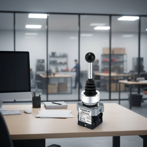 Interruptor basculante <span class=keywords><strong>doble</strong></span> de cuatro vías con bloqueo automático <span class=keywords><strong>Schneider</strong></span> XD2PA24CR para equipos eléctricos con reinicio automático - Product Image 4