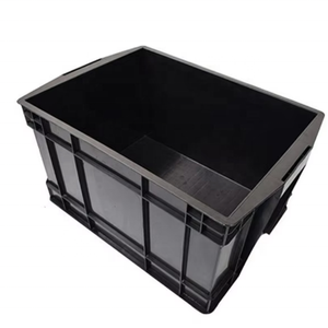 Boîte de rangement antistatique en plastique moulé par injection, épaissie et conductrice, avec <span class=keywords><strong>couvercle</strong></span>, pour composants électroniques, bac de manutention - Product Image 2