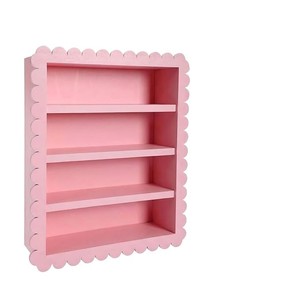 <b>Wall</b> <b>Mounted</b> Spice Rack Wooden Storage <b>Shelf</b> Rectangle Shape For Kitchen Living Room Display With Rotatable Movable Organizer - Product Image 5