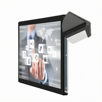 Écrans tactiles capacitifs LCD TFT de 21, 24, 27 et 32 pouces, 16:9, pour kiosque en libre-service, utilisation en extérieur, USB