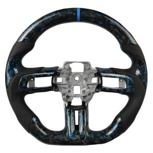 Volante de Fibra de Carbono Perforada para Ford Mustang, Productos de Garantía de Calidad - Product Image 1