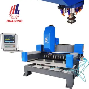 HUALONG Machinery 3 ejes mármol granito encimera fregadero agujero CNC fregadero máquina de corte