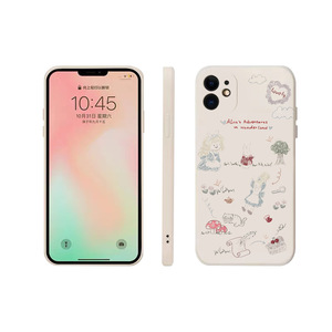 ลายเจ้าหญิงเหมาะสำหรับเคสมือถือ Apple 17 14 ขายส่ง 11 ขอบตรงแบบเหลว 16plus8 สำหรับการค้าต่างประเทศ 15pr - Product Image 3