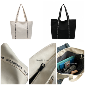 Bolsa de <span class=keywords><strong>Mano</strong></span> Personalizada, <span class=keywords><strong>Bolsas</strong></span> Personalizadas, Bolso Reutilizable para Compras, Bolsa de Lona con Monograma, Bolsa de Algodón Bordada con Monograma - Product Image 2