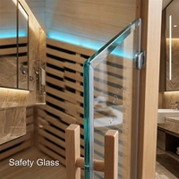 Unités technologiques hybrides innovantes et modernes de luxe par Sauna Room, alliant pierres traditionnelles et panneaux infrarouges pour un avantage maximal