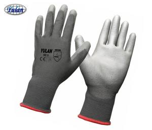 YULAN DPU101 güvenlik ürünleri naylon PU kaplamalı iş eldiveni poliüretan kaplama ile - Product Image 3