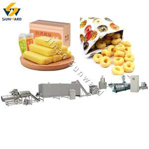 เครื่องอัดรีดข้าวโพดพัฟเครื่องทำชิปและข้าวอุปกรณ์โรงงานสำหรับข้าวพัฟ - Product Image 1