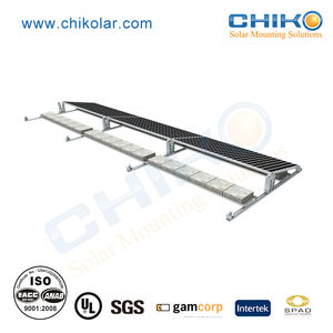 सस्ते गिट्टी संरचना ग्राउंड माउंट रैक सौर फ्लैट छत माउंटिंग - Product Image 6