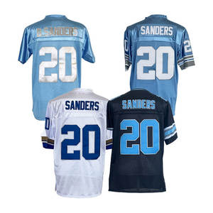 Maglia da Football Americano Retrò Detroit 20 Barry Sanders, Economica all'Ingrosso - Product Image 5